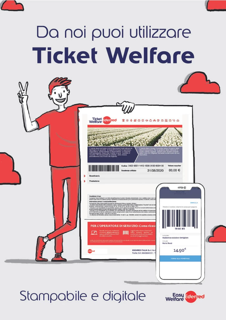 ticket welfare edenred locandina
